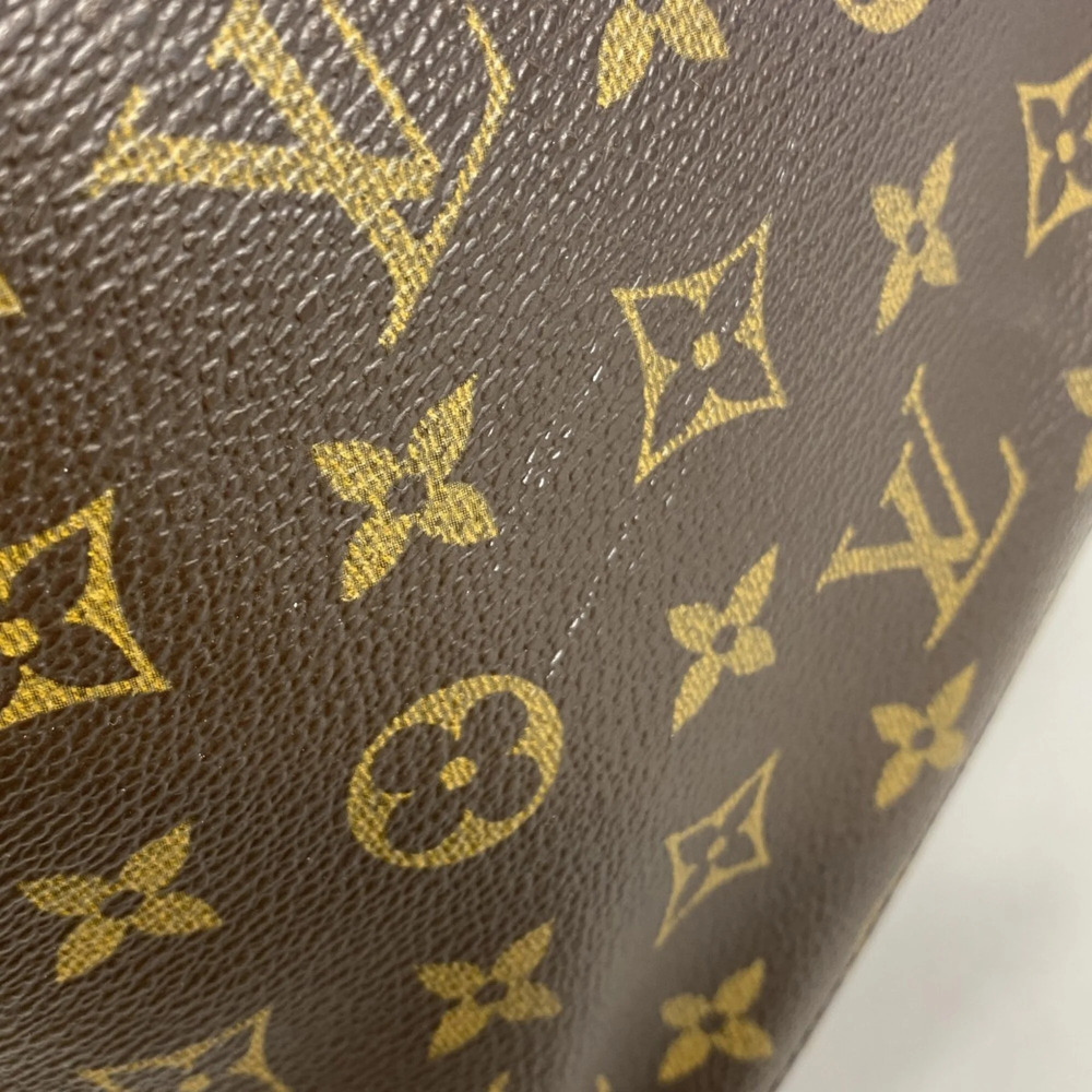 LOUIS VUITTON Authentic Brown Monogram Tote Bag - Picture 9 of 10